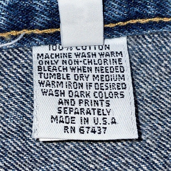 Vintage Bon Jour Denim Jeans - Picture 9 of 11